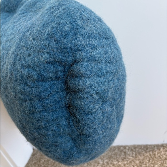 indaba Wool Small Kids Baby Racoon Bin Basket Made in Nepal - Picture 5 of 9